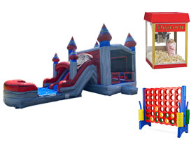 Dry combo party package rental in Raleigh, NC