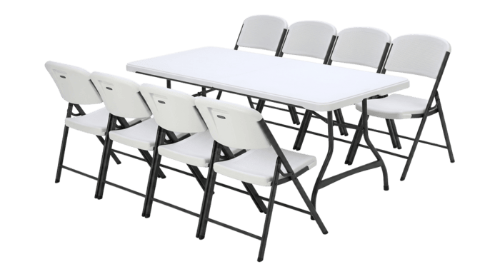 Table and chair rentals in Raleigh, NC