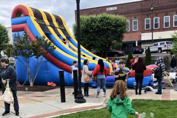 Church event inflatable rentals in Raleigh, NC